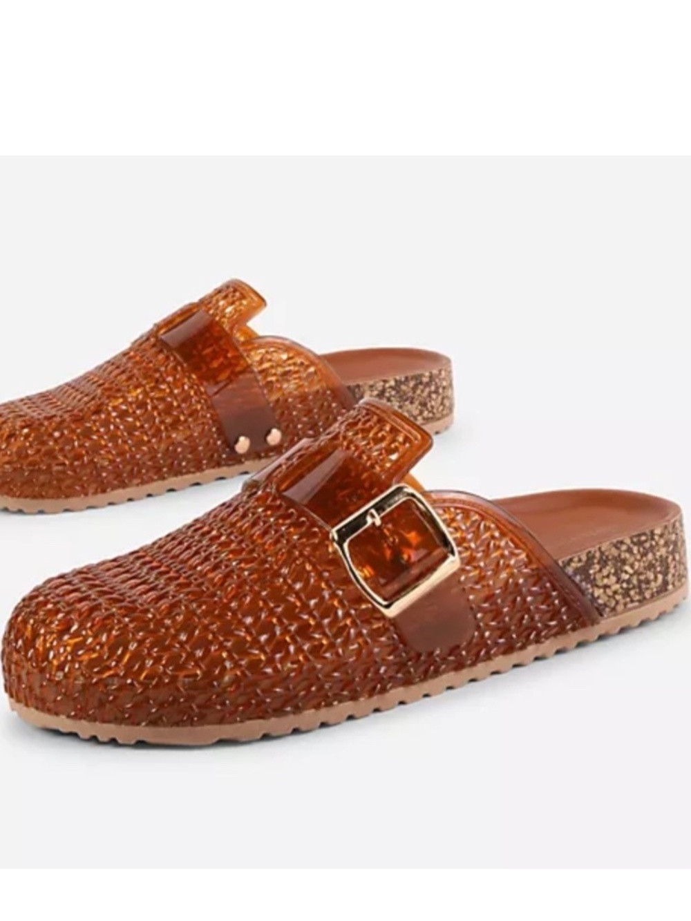 INTENTIONALLY BLANK Seth Jelly Mules  Caramel SZ EU 39/ US 9 NWOT